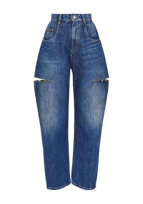 jeans cut-out uomo blu MAISON MARGIELA | S51LA0051 M30016963